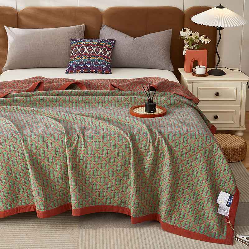 Pure Cotton Luxury Three-layer Cotton Blanket